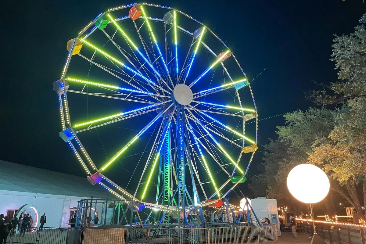 60 foot tall Ferris Wheel rental