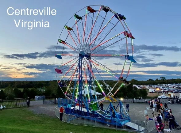 60ft LED Ferris Wheel Centreville Virginia