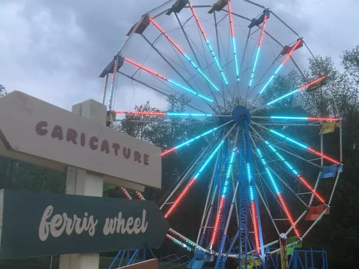 60ft LED Ferris Wheel