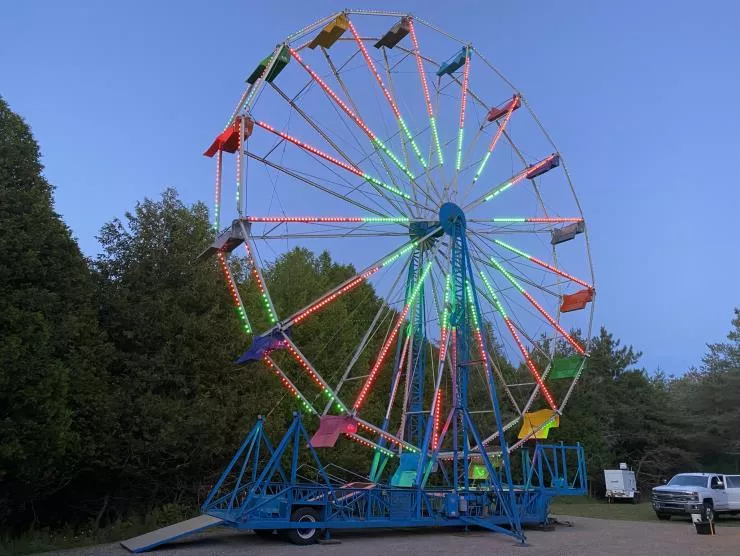 60ft LED Ferris Wheel