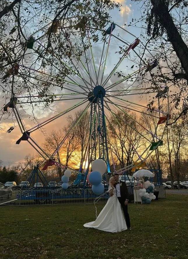 romantic wedding portraits