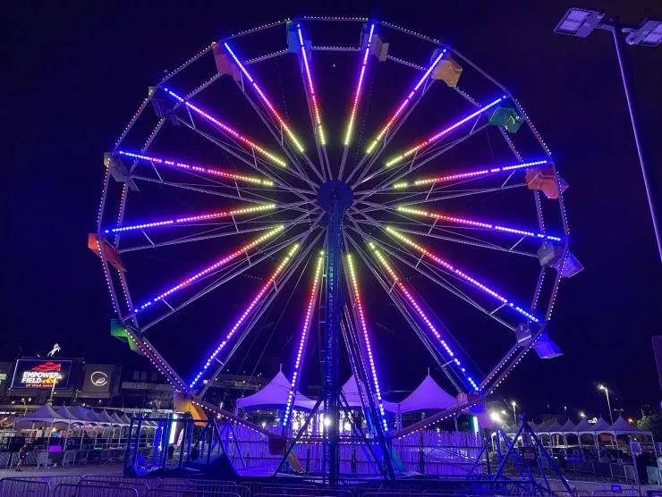 60ft LED Ferris Wheel